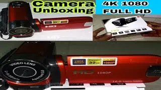 📽️🎬4K 1080 FULL HD camera unboxing