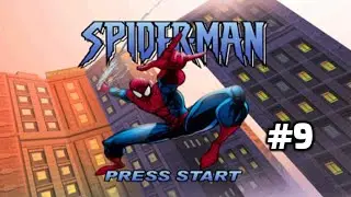 Spider-Man (PS1) full playthrough - Level 9 Building Top Chase