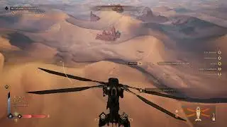 Dune Awakening Deep Desert Treadwheel Race Aerial view