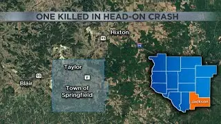 One dead, one sent to hospital in two-vehicle, head-on crash in Springfield Monday