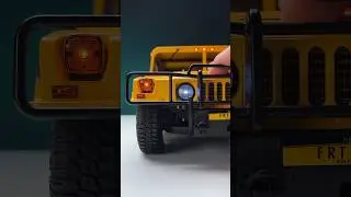 The most detailed remote control Hummer H1 I have ever seen. FMS Model. 1/12 scale #rccar #fms