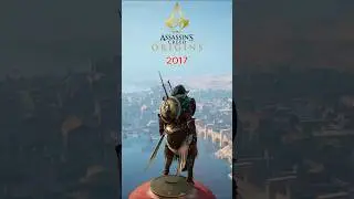 Evolution of Leap of Faith in Assassin's Creed Games #gaming #assassinscreed #leapoffaith #shorts