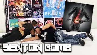 หลังแทบหัก - Stiff Senton Bomb มวยปล้ำไทย Top Dojo