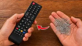 Once You Know This Secret, You'll Never Buy a New TV Remote Again 😱! Fix Any Remote! | DIY Hacks