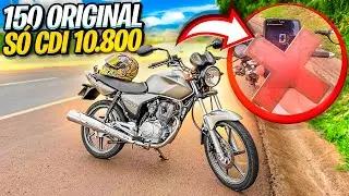 TOP SPEED NA RODOVIA TITAN 150 TUDO QUE DA SÓ COM CDI 10.800 ‹‹ Maycon Aragão ››