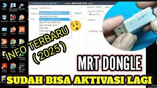 Cara aktivasi mrt dongle versi terbaru 2025 -YouTube