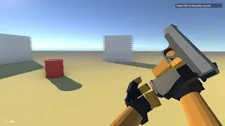 Low Poly FPS Switch Weapons Animation Test