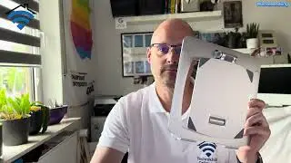 💻👨🏽&zwj;💻 H&ouml;henverstellbarer Alu-Notebookst&auml;nder von Glangeh (nicht nur) f&uuml;r mein MacBook Pro im Test!