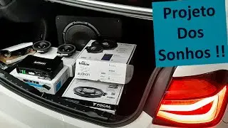 BMW 328i Som SQ, 2 Subs Emb Banco e Outro no Porta malas, Audison by Razor