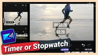 How to add Timer or Stopwatch or Timestamp on Video | PowerDirector Video Editor Tutorial