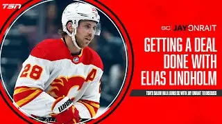 Is Elias Lindholm open to re signing with the Flames?