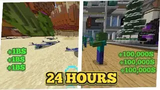 24 HOURS IN THIS NEW MINECRAFT DUNGEON SERVER | OPLEGENDS Dungeon [EP2]