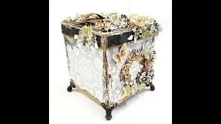And I will always Love you... - Explosion Box (Vintage/ Shabby chic/ Mixed Media) **SOLD**