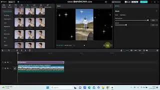 How to Make Star Rain Video Effect in CapCut PC? Video Edit Tutorial in CapCut PC Desktop!