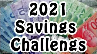 2021 Saving Challenges | Canadian Currency | TBM Inspired