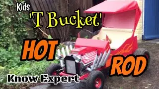 Kids electric 'T Bucket' Hot Rod All finished.