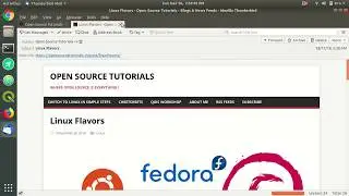 RSS Feed reader in Firofox and Mozila Thunderbird