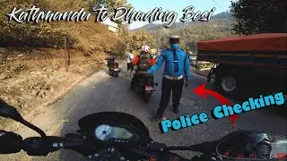 KATHMANDU TO DHADING BESI || AB MOTOVLOG