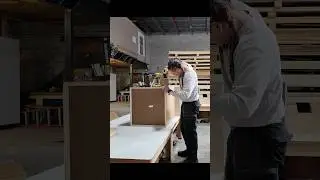 A look into our cabinet making process #shorts #woodworking