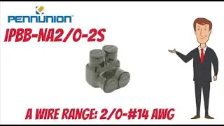 Penn-Union IPBB-NA2/0-2S Insulated Tap