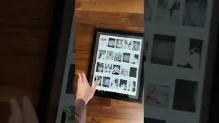 EASY DIY POLAROID PICTURE FRAME (it looks SO good!)