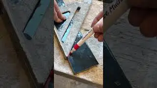 How To Cut A Herringbone Pattern Tile Into A Wall #howto #tiling #diy #shorts