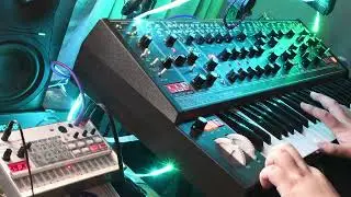 #Jamuary2024 - Day 30 - Moog Matriarch + Korg Volca Sample // 