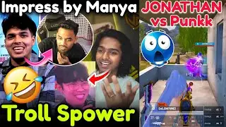 🤣JONATHAN Troll Spower💀 SPOWER on Osal Troll🇰🇷😱 JONATHAN vs PUNKK 🥶 Back to Back 🚨 Solo 9 Kills