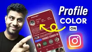 How to change profile color on instagram