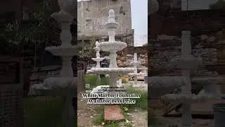 Marble Fountain - Premium Quality Handmade Design Luxury Look #marble #home #latestfountain