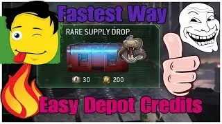 Modern Warfare Remastered Tutorial | FASTEST/EASIEST METHOD FOR DEPOT CREDITS!! | (NOT A GLITCH!)
