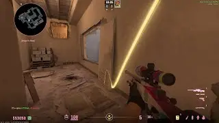 CS2 Mirage Window smoke break