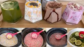 4 Easy Drink Recipes For Ramadan Iftar / Iftar Recipes 2022 / Ramadan Special Drinks