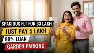 &ldquo;Your First Dream Home at Just ₹33 Lakh | Spacious 1RK with Garden & Parking&rdquo;
