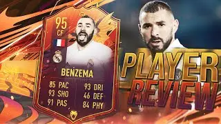 ⚽️ FIFA 21 Karim Benzema 95 ⚽️ HEADLINERS  PLAYER REVIEW  ⚽️ FIFA 21 ULTIMATE TEAM ⚽️