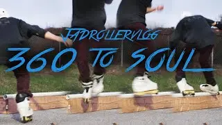 Learning 360 to Soul Grind   Day 29 JADRollerVlog Rollerblading
