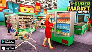 Supermarket Shopping Games - Mall Girl Cashier 3D | Gameplay Walkthrough | IOS & Android | 3DBrains