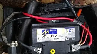 CABOS DE BATERIA DO FUSCA instalação de chave geral e cabos de caminhão
