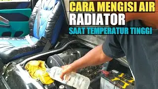 Mengatasi Amper Naik Karena Air Radiator Kurang || Education