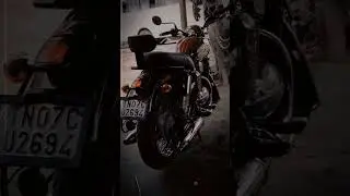 vintage bike | jawa classic | DB killer removed | exhaust sound 🤩
