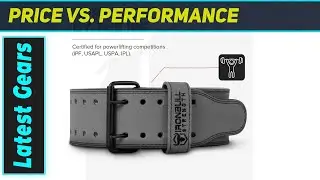 Powerlifting Belt 10mm: IPF Approved Powerhouse for Max Lifts
