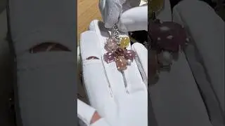 ПЯТИЛИСТНИК С ТУРМАЛИНАМИ И МИКРОЖЕМЧУГОМ | ТГ - Мастерская Орловых