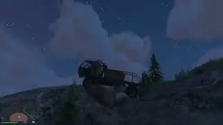 We drive off a mountain