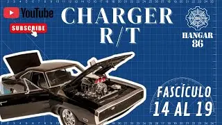 Dodge Charger de Toretto | Fasc&iacute;culos 14 al 19 | Motor y montaje en chasis (R&aacute;pidos y Furiosos 1:8)
