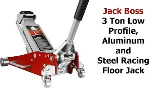 3 Ton Low Profile, Aluminum and Steel Racing Floor Jacks (by Jack Boss)