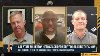 2025-26 Big West Men's Basketball Preview - Dedrique Taylor, Cal State Fullerton