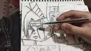 Akatsuki  outlining part1
