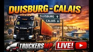 TruckersMP Sim 1 | Road to 600 Subscribers | Ab auf die D-C Road!