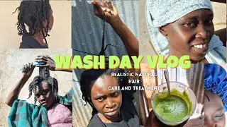 Natural hair wash day routine for length retention, no breakage