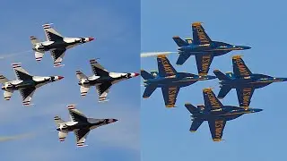 2021 Thunderbirds & Blue Angels! NAF El Centro